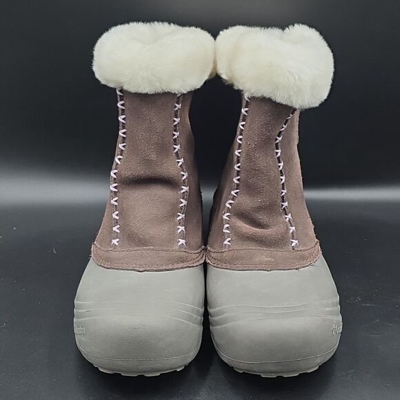 Columbia Sierra Flurry Winter Boots Thermolite Womens Sz 5 Big kids Size 3.5 - Picture 3 of 10